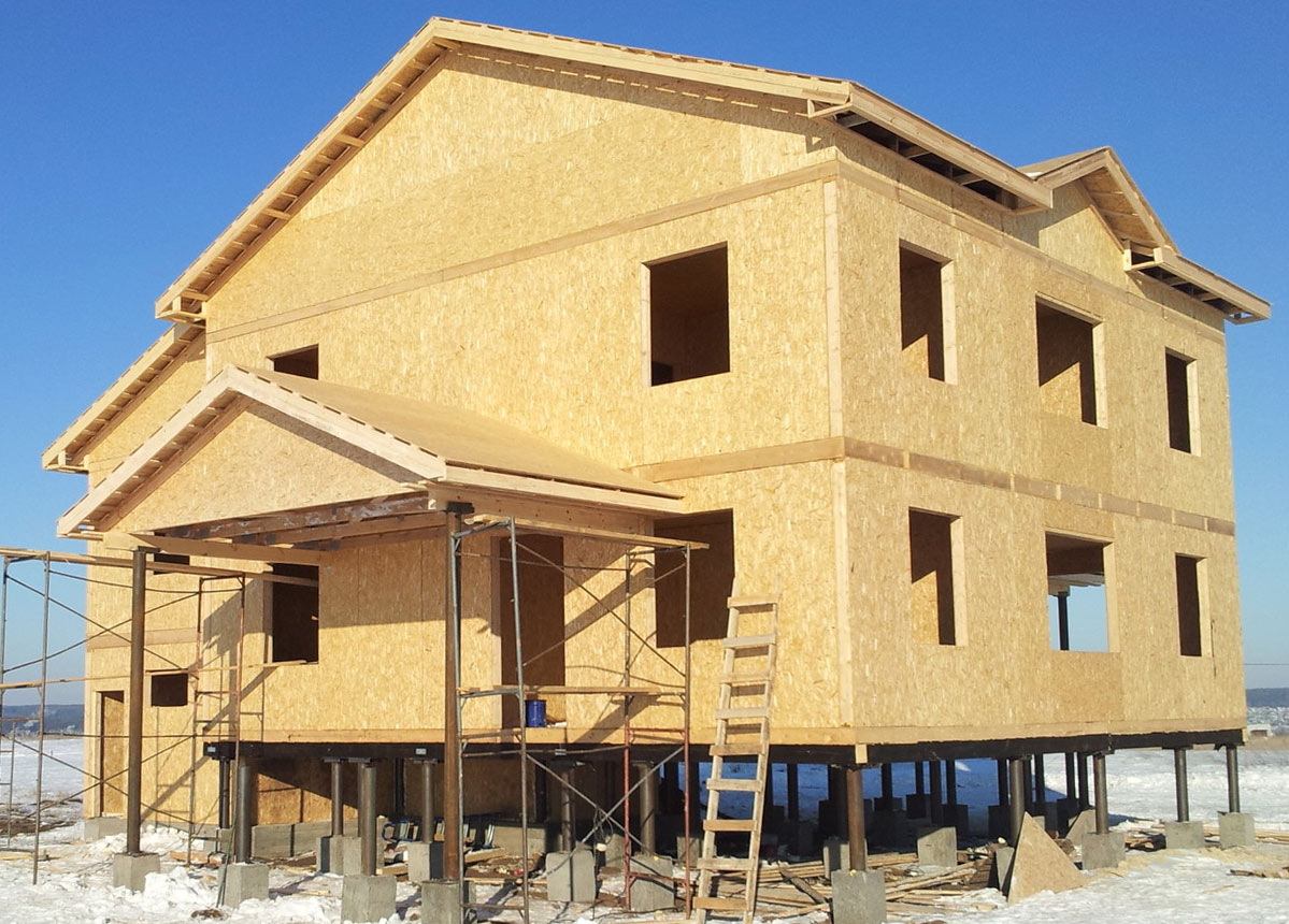 Строительство домов из сэндвич-панелей