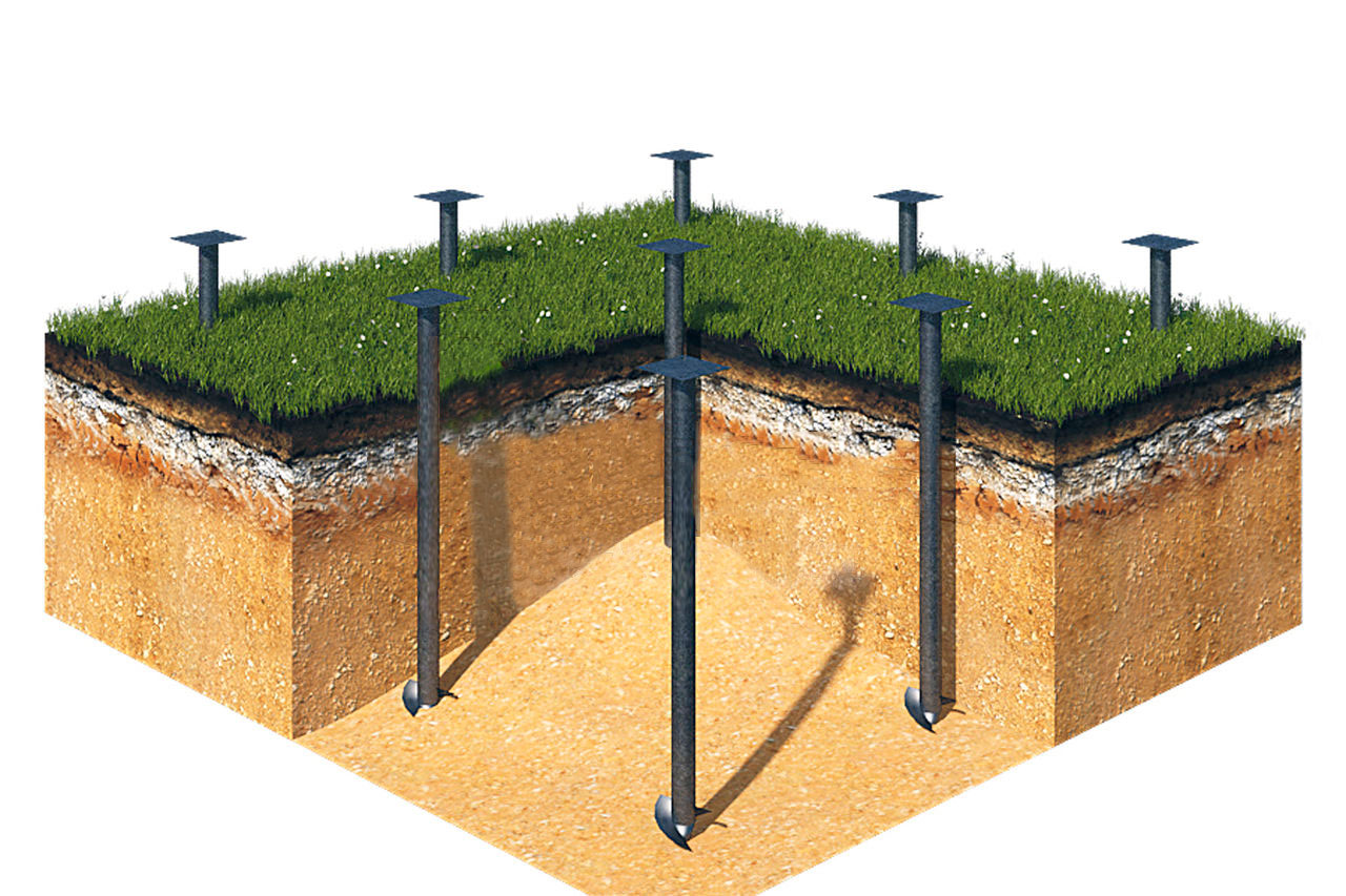 Свайный фундамент. Как сделать своими руками?